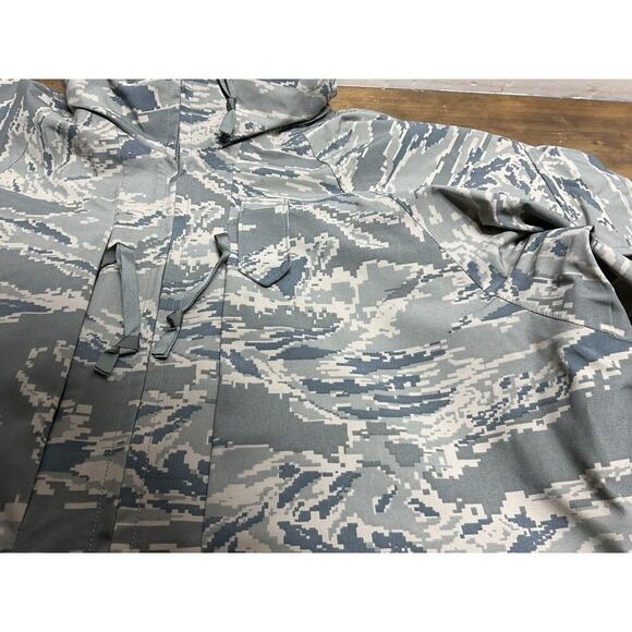 Military Parka All Purpose Environmental Hooded Camo Size Medium - Picture 4 of 16